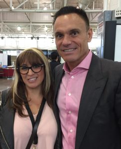 Kevin Harrington and Carmen Ballering at the Young Entrepreneur Convention